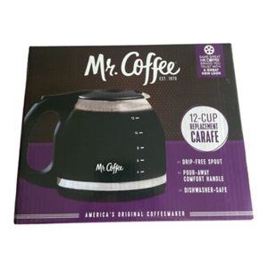 Mr.Coffee 12-Cup Carafe - Black PLD12-RB